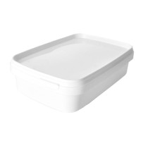 780 ML WHITE RECTANGULAR TUB